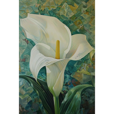image tableau fleur
